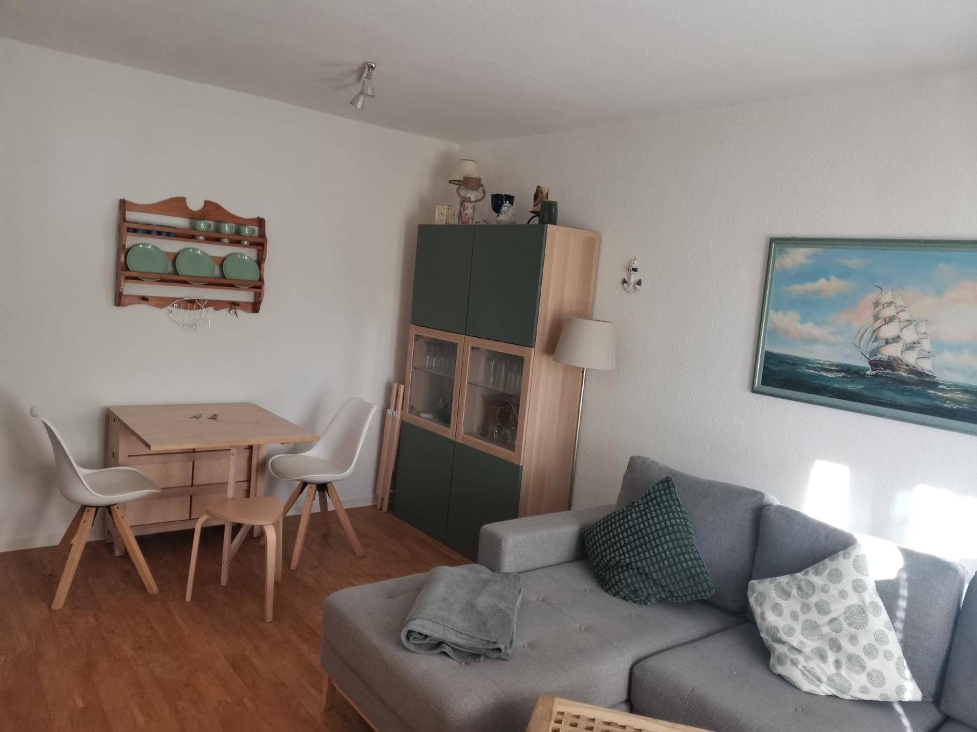 Kleine Ferienwohnung Am Strand In Кюлунгсборн Екстер'єр фото